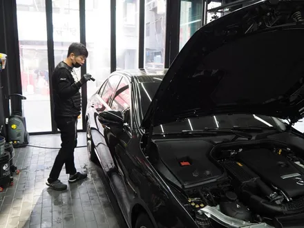 벤츠 E300 문콕 방지! 도어 PPF 했어요 / 강남 송파 서초