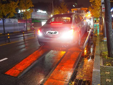 벤츠 C43 AMG 글라스틴트 슈어X+옵틱W 믹스 시공 / 강남 송파 서초