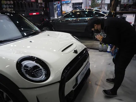BMW MINI~ 글라스틴트 옵틱 W 틴팅 시공 잘 어울리죠? / 강남 송파 서초