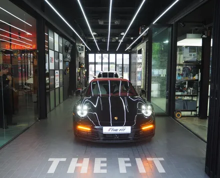 신차패키지 포르쉐 911 글라스틴트 슈어X 틴팅 시공과 PPF / 강남 송파 서초