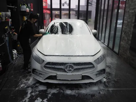 벤츠 CLS 300d!! 글라스틴트 슈어X+옵틱W 믹스 시공 조합으로 / 강남 송파 서초