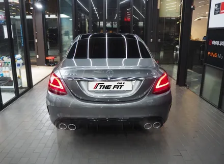 벤츠 C43 AMG 글라스틴트 슈어X+옵틱W 믹스 시공 / 강남 송파 서초