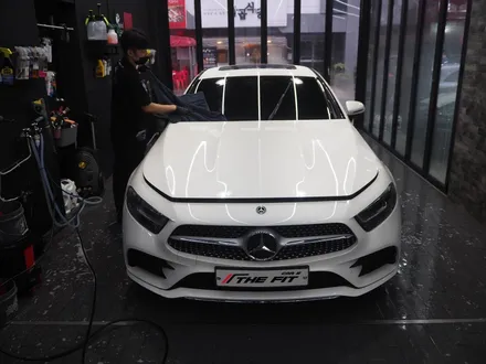 벤츠 CLS 300d!! 글라스틴트 슈어X+옵틱W 믹스 시공 조합으로 / 강남 송파 서초