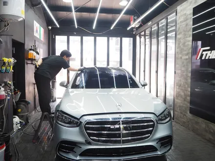 벤츠 S500 서울 신차패키지(글라스틴트 슈어X+오너프로 전체PPF) / 강남 송파 서초