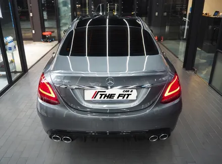 벤츠 C43 AMG 글라스틴트 슈어X+옵틱W 믹스 시공 / 강남 송파 서초