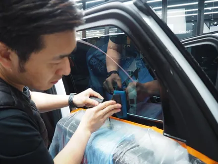 포르쉐 카이엔!! 글라스틴트 슈어X 만족감 200% / 강남 송파 서초