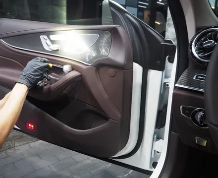 벤츠 CLS 300d!! 글라스틴트 슈어X+옵틱W 믹스 시공 조합으로 / 강남 송파 서초