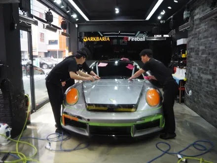 포르쉐 911터보S, 글라스틴트 슈어X 썬팅과 오너프로 전체PPF 시공 / 강남 송파 서초