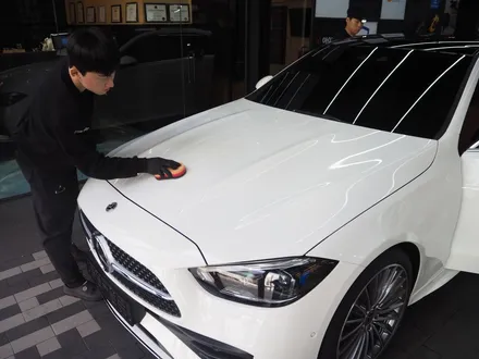벤츠 C300, 신차패키지 틴팅+PPF 시공 여기 어때요? / 강남 송파 서초