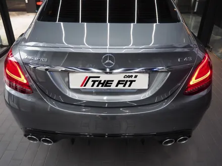벤츠 C43 AMG 글라스틴트 슈어X+옵틱W 믹스 시공 / 강남 송파 서초