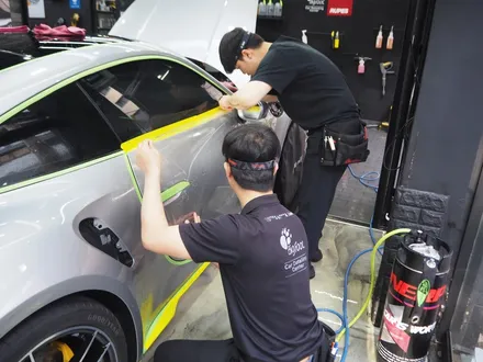 포르쉐 911터보S, 글라스틴트 슈어X 썬팅과 오너프로 전체PPF 시공 / 강남 송파 서초