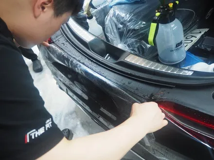 벤츠 AMG GT43!! 글라스틴트 슈어 X + 아크바리아 퍼플로 어깨 뽕~ / 강남 송파 서초