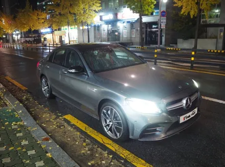 벤츠 C43 AMG 글라스틴트 슈어X+옵틱W 믹스 시공 / 강남 송파 서초