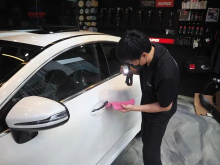 벤츠 CLS 300d!! 글라스틴트 슈어X+옵틱W 믹스 시공 조합으로 / 강남 송파 서초