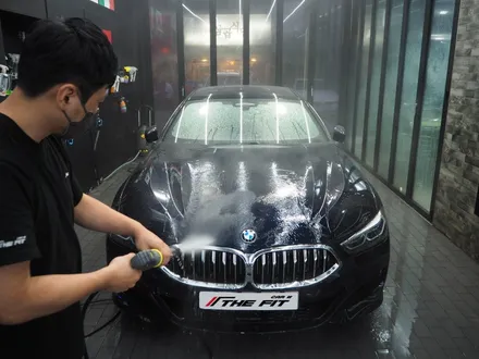 BMW 840d~ 글라스틴트 레이니블루 드레스업!! 강추 드립니다~ / 강남 송파 서초