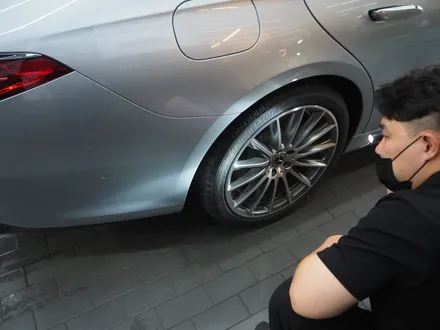 벤츠 S500!! 글라스틴트 옵틱 W 틴팅 시공도 잘 어울립니다~ / 강남 송파 서초