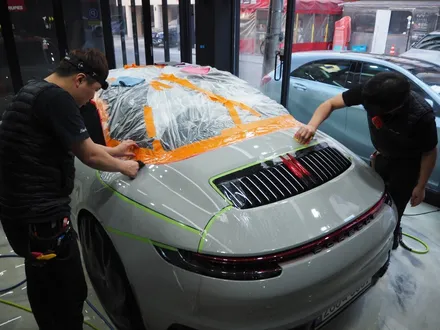 포르쉐 911 카레라 4S!! PPF 풀 시공은 제대로 시공 받으셔야 됩니다 / 강남 송파 서초