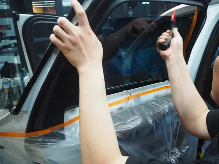 포르쉐 카이엔!! 선팅은 무조건 글라스틴트 슈어X 로~ / 강남 송파 서초