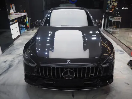 벤츠 AMG GT43!! 글라스틴트 슈어 X + 아크바리아 퍼플로 어깨 뽕~ / 강남 송파 서초