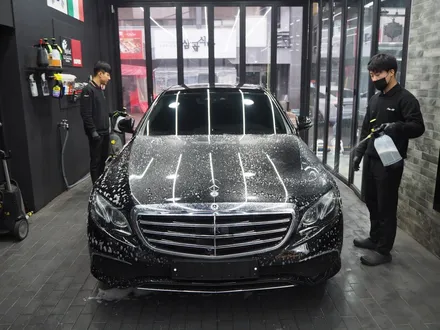 벤츠 E300 글라스틴트 슈어X+오너프로PPF 시공 받고 설 쇠러 갑니다~ / 강남 송파 서초