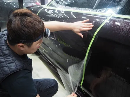 포르쉐 파나메라 4!!  틴팅 시공부터 전체 PPF 시공까지 나무랄 데가 없습니다~ / 강남 송파 서초
