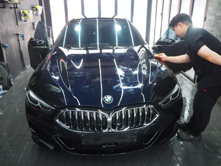 BMW 840d~ 글라스틴트 레이니블루 드레스업!! 강추 드립니다~ / 강남 송파 서초