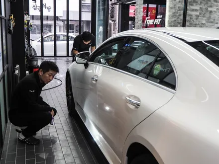 오래 묵은 벤츠 CLS 400d 더핏카샵에서 해결! / 강남구 개포동
