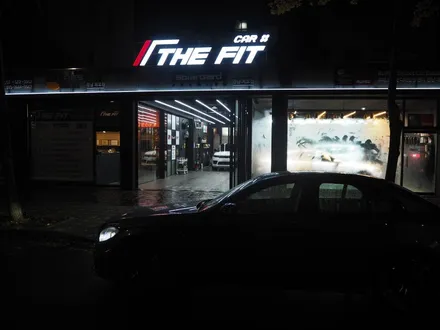 벤츠 C43 AMG 글라스틴트 슈어X+옵틱W 믹스 시공 / 강남 송파 서초