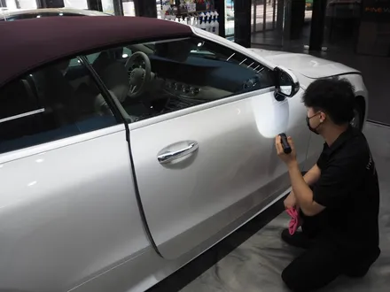 벤츠 E220d 카브리올레~  솔라가드 보그 시공 잘 어울립니다~ / 강남 송파 서초