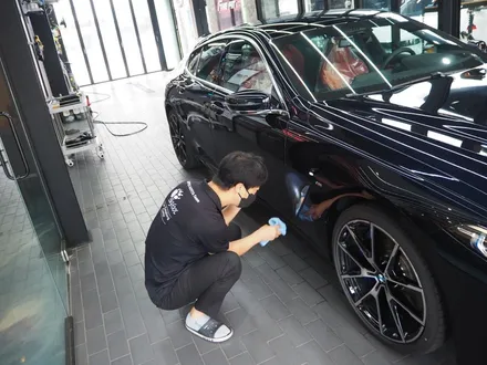 BMW 840d~ 글라스틴트 레이니블루 드레스업!! 강추 드립니다~ / 강남 송파 서초