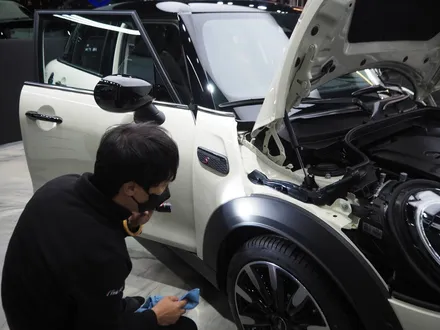 BMW MINI~ 글라스틴트 옵틱 W 틴팅 시공 잘 어울리죠? / 강남 송파 서초