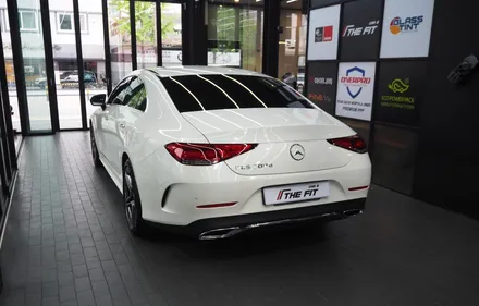 벤츠 CLS 300d!! 글라스틴트 슈어X+옵틱W 믹스 시공 조합으로 / 강남 송파 서초