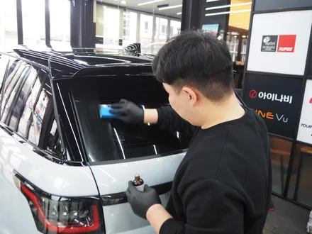 랜드로버 레인지로버 스포츠 SVR, PPF 전체 시공 시작부터 잘못됐습니다!! / 강남 송파 서초