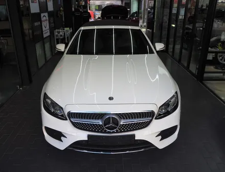 벤츠 E220d 카브리올레~  솔라가드 보그 시공 잘 어울립니다~ / 강남 송파 서초