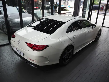 벤츠 CLS 300d!! 글라스틴트 슈어X+옵틱W 믹스 시공 조합으로 / 강남 송파 서초