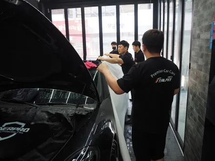 포르쉐 파나메라4S 전체PPF 더핏카샵에서 했어요 / 강남 송파 서초