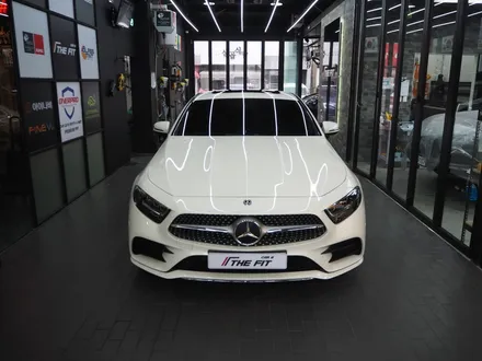 벤츠 CLS 300d!! 글라스틴트 슈어X+옵틱W 믹스 시공 조합으로 / 강남 송파 서초