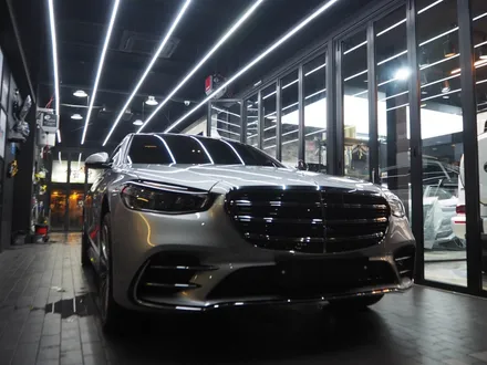 벤츠 S500!! 글라스틴트 옵틱 W 틴팅 시공도 잘 어울립니다~ / 강남 송파 서초