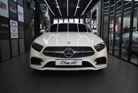 벤츠 CLS 300d!! 글라스틴트 슈어X+옵틱W 믹스 시공 조합으로 / 강남 송파 서초