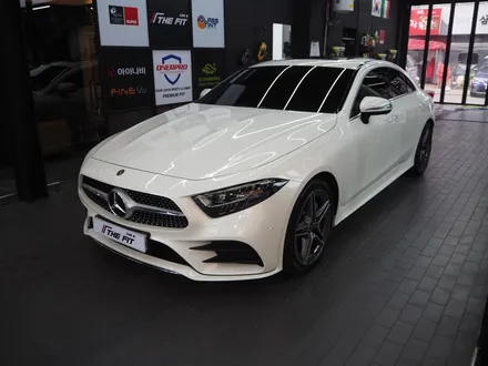 벤츠 CLS 300d!! 글라스틴트 슈어X+옵틱W 믹스 시공 조합으로 / 강남 송파 서초