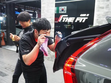 신차 패키지 볼보 XC60 [글라스틴트 슈어, 파이어볼 신라] / 강남구 개포동