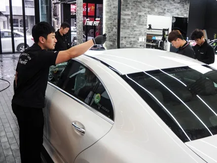 오래 묵은 벤츠 CLS 400d 더핏카샵에서 해결! / 강남구 개포동