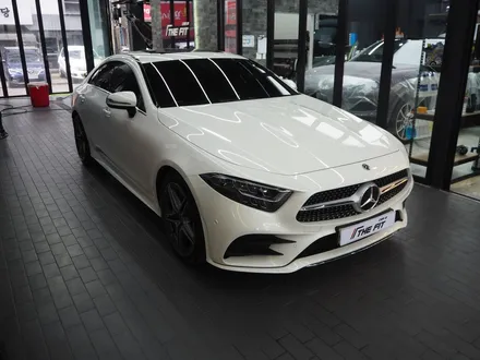 벤츠 CLS 300d!! 글라스틴트 슈어X+옵틱W 믹스 시공 조합으로 / 강남 송파 서초