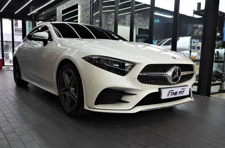벤츠 CLS 300d!! 글라스틴트 슈어X+옵틱W 믹스 시공 조합으로 / 강남 송파 서초