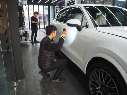 포르쉐 카이엔!! 글라스틴트 슈어X 만족감 200% / 강남 송파 서초