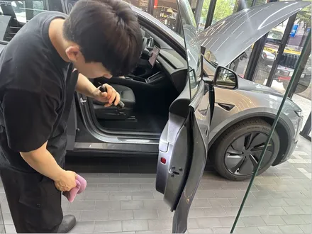 광진구 신차패키지 테슬라 모델Y 솔라가드 프리미엄 티타늄 썬팅 완성했습니다 / 강남구 개포동