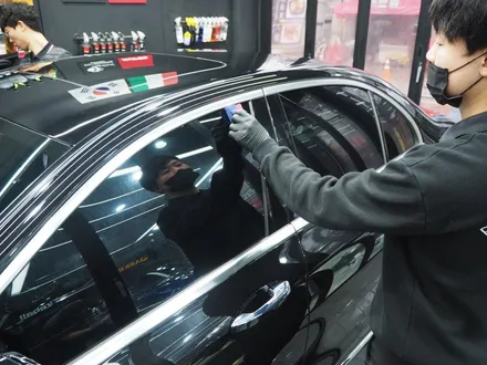 벤츠 E300 글라스틴트 슈어X+오너프로PPF 시공 받고 설 쇠러 갑니다~ / 강남 송파 서초