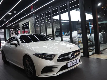 벤츠 CLS 300d!! 글라스틴트 슈어X+옵틱W 믹스 시공 조합으로 / 강남 송파 서초