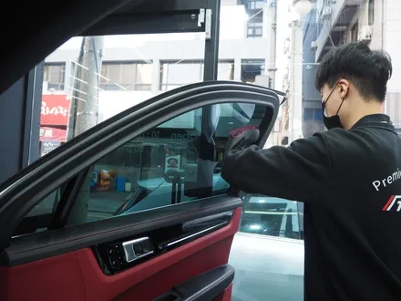 포르쉐 카이엔!! 글라스틴트 슈어X 만족감 200% / 강남 송파 서초
