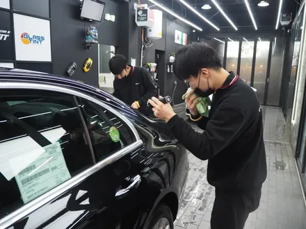 벤츠 E300 글라스틴트 슈어X+오너프로PPF 시공 받고 설 쇠러 갑니다~ / 강남 송파 서초